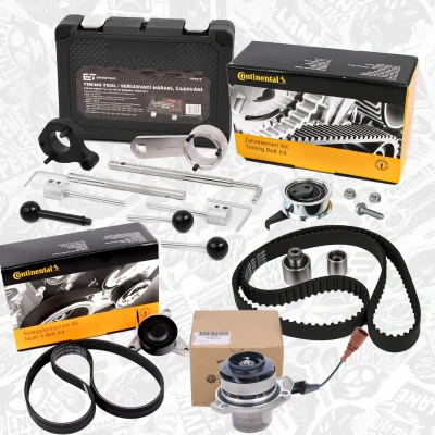 Bilde av Vannpumpe + registerreimssett, audi,seat,skoda,vw, 03L 198 119 G, 119G, 03L198119G, 04L 121 011 E, EX, L