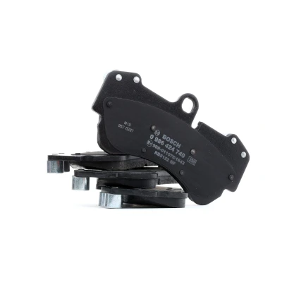 Bilde av BOSCH 0 986 424 740 Bremseklosser Low Metallic med antihyle blikk PORSCHE: Cayenne, VOLKSWAGEN: Touareg I