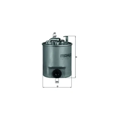 Bilde av MAHLE ORIGINAL KL 195 Drivstoffilter ledningsfilter 10 MERCEDES BENZ: Sprinter 3 T Minibuss, Van, 4 Van