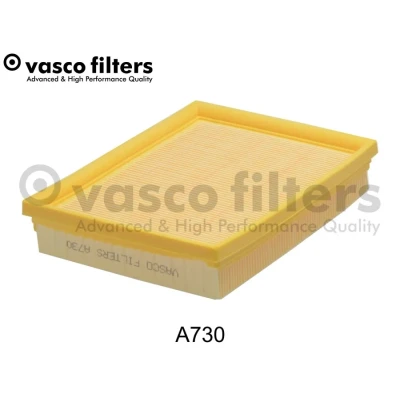 Bilde av DAVID VASCO A730 Luftfilter 42 170 207 firkantet Filterinnsats PEUGEOT: 206 Hatchback, SW, CITROËN: Xsara Picasso