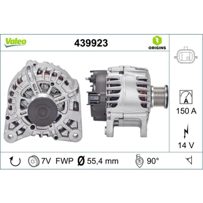 Bilde av VALEO 439923 Dynamo 14V 150A NISSAN: Qashqai 2, X Trail