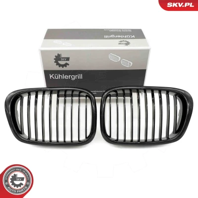 Bilde av ESEN SKV 66SKV156 Radiatorgitter glanset, svart BMW: 5 Sedan