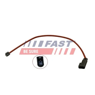 Bilde av FAST FT32601 Bremsebeleggslitasje bakaksel FORD: Transit Custom V362 Minibuss, Van, Tourneo Minibuss