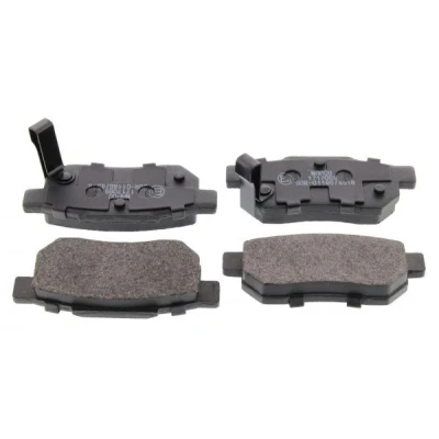 Bilde av MAPCO 6530 Bremseklosser bakaksel inkl. slitasjevarselkontakt med antihyle blikk HONDA: CRX 3, CIVIC 6 Stufenheck, 4 Hatchback