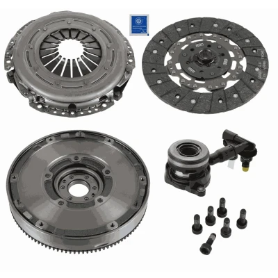 Bilde av SACHS 2290 601 117 Clutch med sentral utkobling, clutchtrykkplate, dobbeltmassesvinghjul, svinghjulskruer clutchplate 240 VOLVO: V50