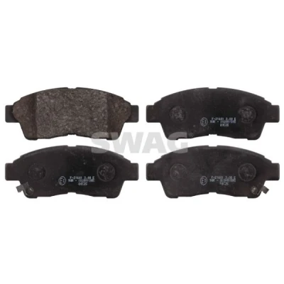 Bilde av SWAG 81 91 6616 Bremseklosser framaksel med akustisk slitasjevarsel TOYOTA: Camry IV Sedan, Corolla VIII Liftback, VII Sedan
