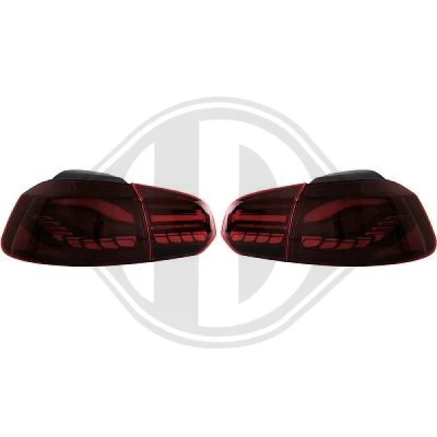 Bilde av DIEDERICHS 2215697 baklyssett VOLKSWAGEN: GOLF 6