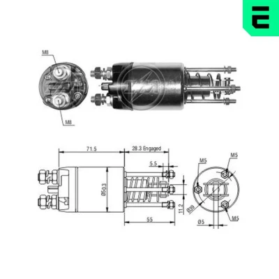 Bilde av ERA ZM5651 Magnetbryter, starter