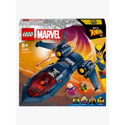 Bilde av LEGO Super Heroes 76281 X Mens Jet Byggesett Plast