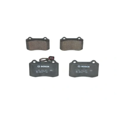 Bilde av BOSCH 0 986 494 367 Bremseklosser Low Metallic med integrert slitasjesensor antihyle blikk VOLVO: V70 2, S60 I, SEAT: Leon I Hatchback