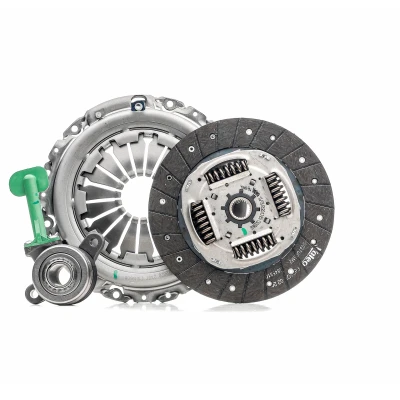 Bilde av VALEO KIT3P (CSC) 834094 Clutch med clutchtrykkplate, sentral utkobling clutchplate 215 RENAULT: Kangoo I, II Express, CLIO 3
