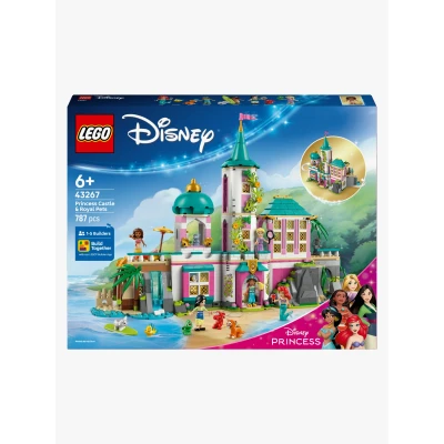 Bilde av LEGO Disney Princess 43267 Prinsesseslott med kjæledyr Byggesett Plast