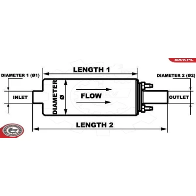 Bilde av Brennstoffpumpe, I drivstoffbeholder, fiat,lancia,opel