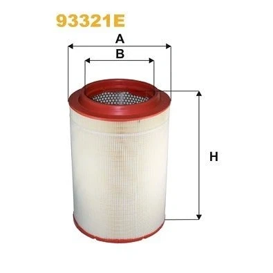 Bilde av WIX FILTERS 93321E Luftfilter 461 313 Filterinnsats IVECO: Stralis
