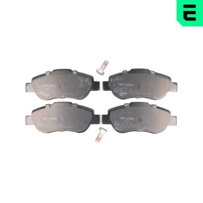 Bilde av OPTIMAL BP 12227 Bremseklosser framaksel med bremsecaliperskruer FIAT: Panda II Hatchback