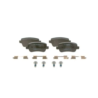 Bilde av BOSCH 0 986 494 126 Bremseklosser Low Metallic med skruer fjær, tilbehør FIAT: Croma II Stasjonsvogn