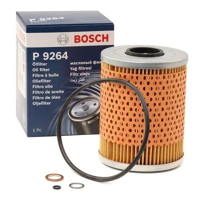 Bilde av BOSCH 1 457 429 264 Oljefilter med tetning Filterinnsats BMW: 3 Coupé, Sedan, Cabrio