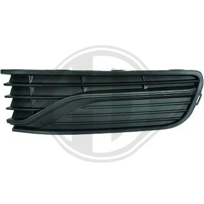 Bilde av DIEDERICHS 2207046 Ventilasjonsgitter forkrommet kant høyre for kjøretøy uten tåkelykt VOLKSWAGEN: Polo V Hatchback