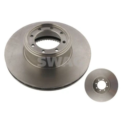 Bilde av SWAG 33 10 7368 Bremseskiver bakaksel 293,7 24 8 108 innvendig ventilert belagt med ABS senorring IVECO: DAILY 4 Kasten/Kombi
