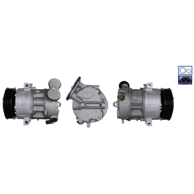 Bilde av LUCAS ACP01269 Kompressor PAG 46 YF R 134a, 1234yf med tetning OPEL: Corsa E Hatchback