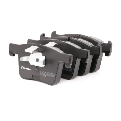 Bilde av BREMBO P 06 075 Bremseklosser klargjort for slitasjeindikator med kolbleklips uten tilbehør BMW: 3 Sedan, X3, Touring