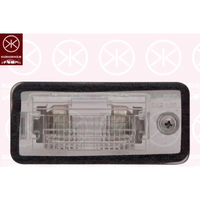 Bilde av Nummerskiltlys, Venstre, audi, 8E0 807 430A, 943 021, 021B