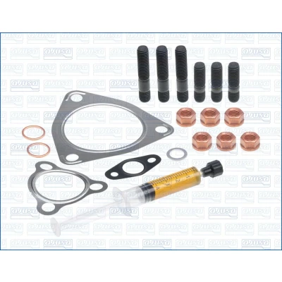 Bilde av AJUSA JTC11018 Monteringssett, lader with studs, syringe oil med tetning montageanvisning AUDI: A4 B5 Avant, B7 B6 Avant