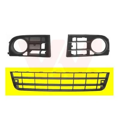 Bilde av VAN WEZEL 5894599 Ventilasjonsgitter foran VOLKSWAGEN: Golf 5