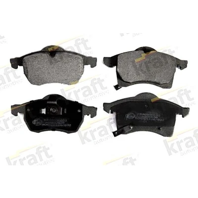 Bilde av KRAFT 6001660 Bremseklosser framaksel inkl. slitasjevarselkontakt OPEL: Zafira A, Astra G Caravan, CC