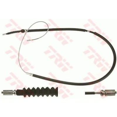 Bilde av TRW GCH1767 Bremsekabel 1690, 1053 Skivebrems VOLKSWAGEN: New Beetle Cabrio, Golf 4, 4 Variant, AUDI: A3 Hatchback, SKODA: Octavia 1 Combi