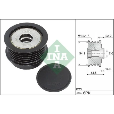 Bilde av INA 535 0352 10 Frihjul Dynamo spesialverktøy nødvendig for montering FORD: KUGA 2