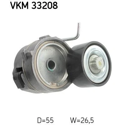 Bilde av SKF VKM 33208 Strammerull PEUGEOT: 3008 I, 5008 II SUV, CITROËN: Berlingo