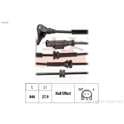 Bilde av EPS 1.960.223 ABS Sensor 846