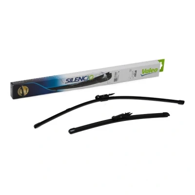 Bilde av Vindusvisker Valeo Silencio X.trm, Flat Blade Set 574388 foran Rammeløs Top Lock NISSAN: Qashqai / Qashqai+2 I