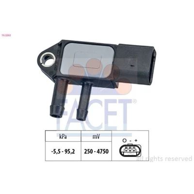 Bilde av Trykksensor, bremsekraftforsterker FACET 10.3263