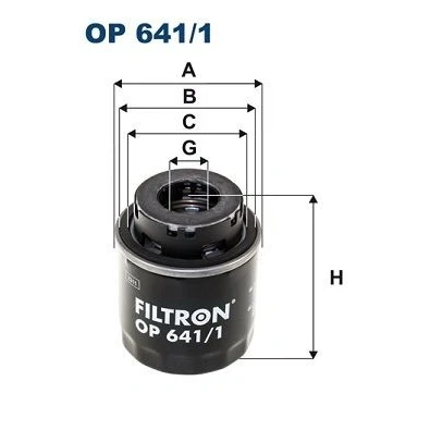 Bilde av Oljefilter, audi,seat,skoda,vw, 03C 115 561 B, J