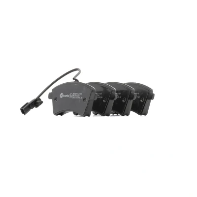 Bilde av BREMBO P 68 058 Bremseklosser inkl. slitasjevarselkontakt med bremsecaliperskruer uten tilbehør RENAULT: Kangoo II Express, / Grand