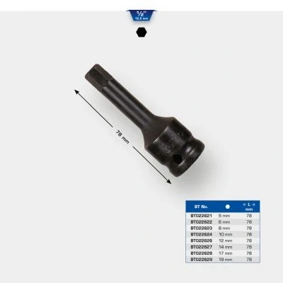Bilde av KS TOOLS BT022626 Kraftpipe 12 12,5 (1/2&quot;) innvendig sekskant