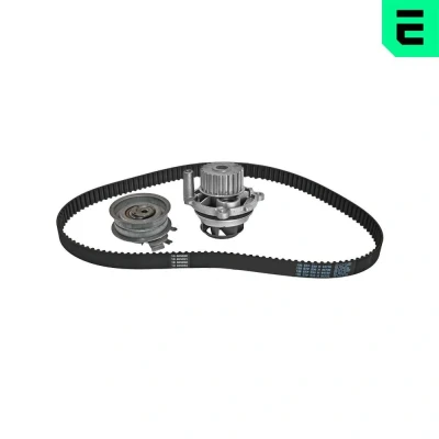 Bilde av OPTIMAL SK 1109AQ1 vannpumpe + Registerreimsett med 138 VOLKSWAGEN: Passat B6 Variant, Caddy 3, Touran I, AUDI: A3 Sportback, A4 B7 Avant