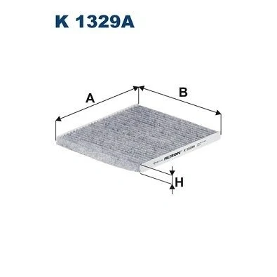 Bilde av FILTRON K 1329A Kupéfilter Karbonfilter 211 187 15 KIA: RIO 3, HYUNDAI: ACCENT 4 Stufenheck