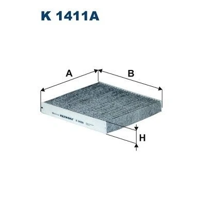 Bilde av FILTRON K 1411A Kupéfilter Karbonfilter 235 216 29 LEXUS: GS II, III