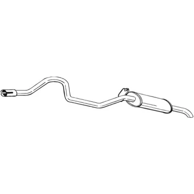 Bilde av Bakre eksospotte BOSAL 286 069