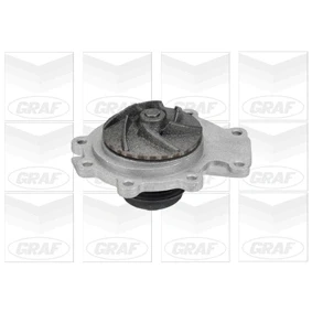 Bilde av GRAF PA974 Vannpumpe med tetning uten deksel mekanisk plast 53,8 for vifteremdrift FORD: MONDEO 2 Kombi