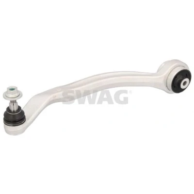 Bilde av SWAG 30 93 1277 Bærebru med sikringsmutter støtte / styreledd, lager framaksel venstre, nede, bak Casterstag Aluminium AUDI: A4 B7 Avant