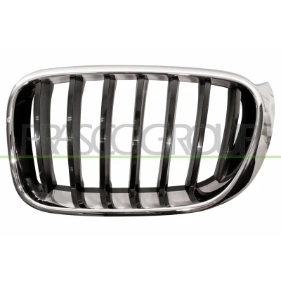 Bilde av BLIC 6502 07 00939933P Radiatorgitter foran venstre krom, svart BMW: X3