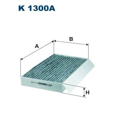 Bilde av FILTRON K 1300A Kupéfilter Karbonfilter 260 149 34 RENAULT: Megane 3 Grandtour, 3, CC
