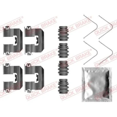 Bilde av QUICK BRAKE 109 0058 Tibehørsett, skivebremse belegg HYUNDAI: i40 Stasjonsvogn, Tucson, PEUGEOT: 5008 II, KIA: Sportage IV