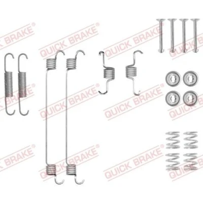 Bilde av QUICK BRAKE 105 0018 Tilbehørsett, bremsesko NISSAN: MICRA 4, RENAULT: CLIO 2