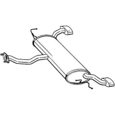 Bilde av sluttlyddemper, hyundai tucson, tucson skåp/suv, kia sportage ii, van 287001F620, 287001F625, 287001F630, 287001F635, 28700