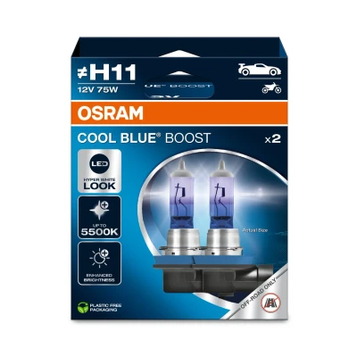 Bilde av Halogenpære Osram Cool Blue Boost H11 PGJ19 2, Universal